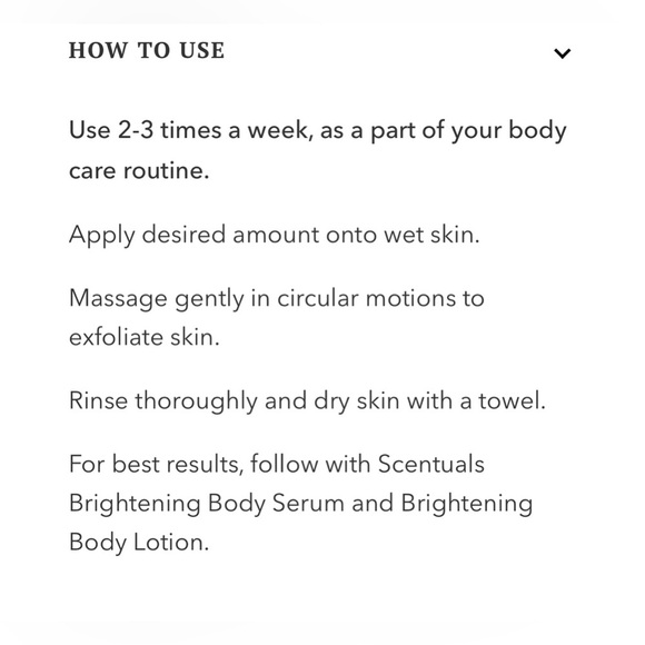 NEW Unopened Scentuals Brightening Body Scrub skin buffer 6.7 fl oz Organic - Picture 10 of 12